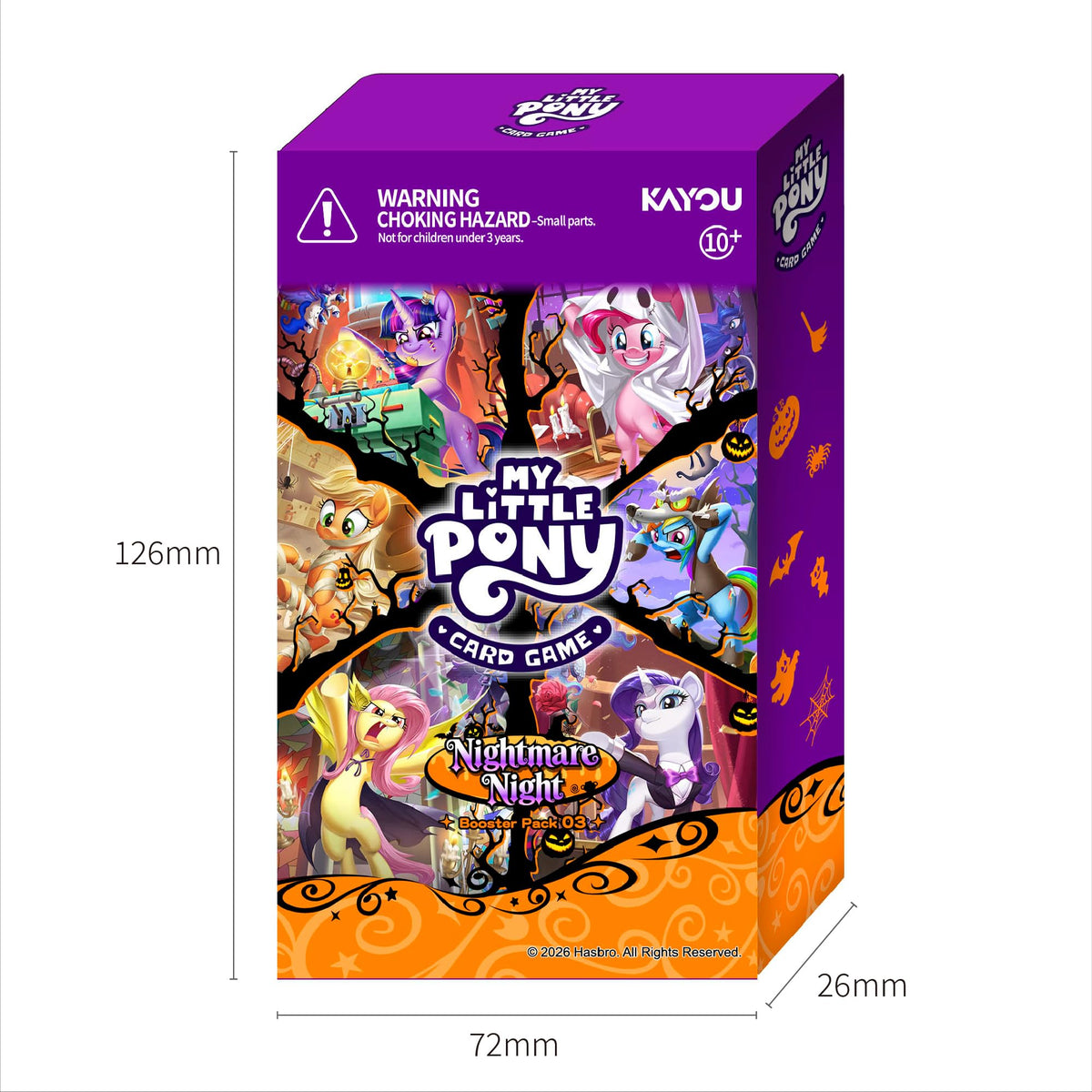 My Little Pony-Trading Card Game-Nightmare Night-Collector Box(5 Packs)-NA