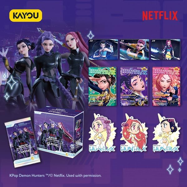 KAYOU K-Pop Demon Hunters Trading Cards – Classic Edition Series 1 Booster Box (New & Sealed)