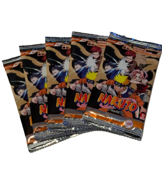KAYOU Naruto Collectible Cards Earth Scroll Collector Box — 5 Packs, 8 Cards Per Pack | Smriti Series | Blind Pack TCG | Ages 8+