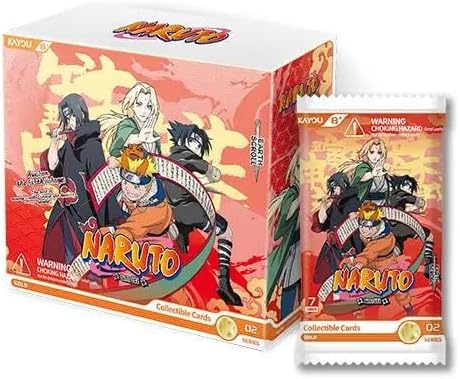 Kayou NARUTO Smriti Collectible Cards Earth Scroll 20 pack Factory Sealed