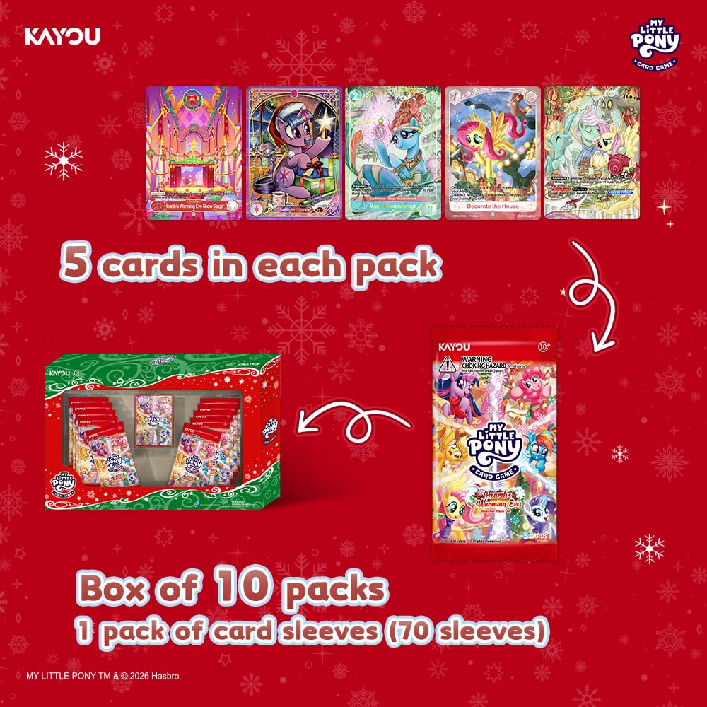Kayou My Little Pony Trading Card Game, Hearth's Warming Eve