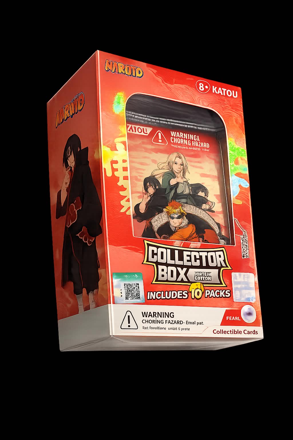 KAYOU NARUTO Smriti Collectible Cards Earth Scroll Collector Box 10 packs Factory Sealed