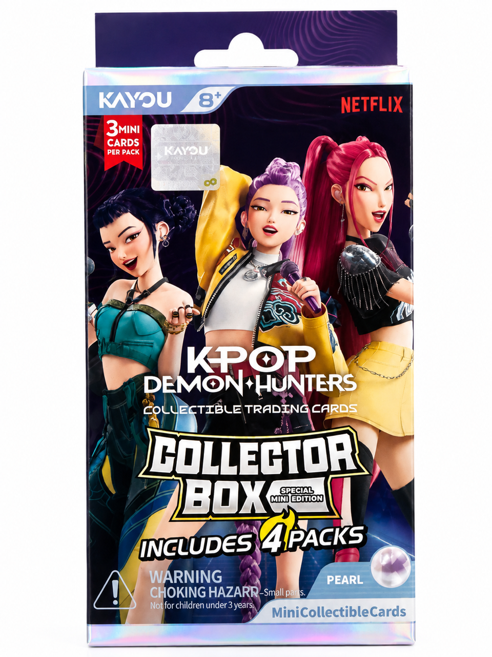 KAYOU x Netflix KPop Demon Hunters Collectible Trading Cards – Special Mini Edition Collector Box