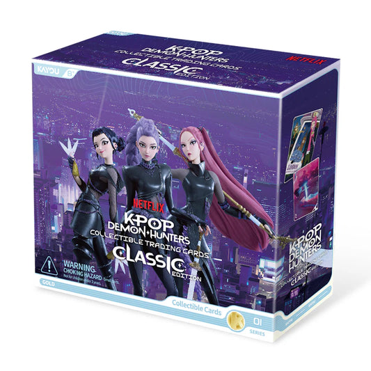 KAYOU K-Pop Demon Hunters Trading Cards – Classic Edition Series 1 Booster Box (New & Sealed)