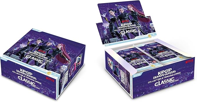 KAYOU K-Pop Demon Hunters Trading Cards – Classic Edition Series 1 Booster Box (New & Sealed)