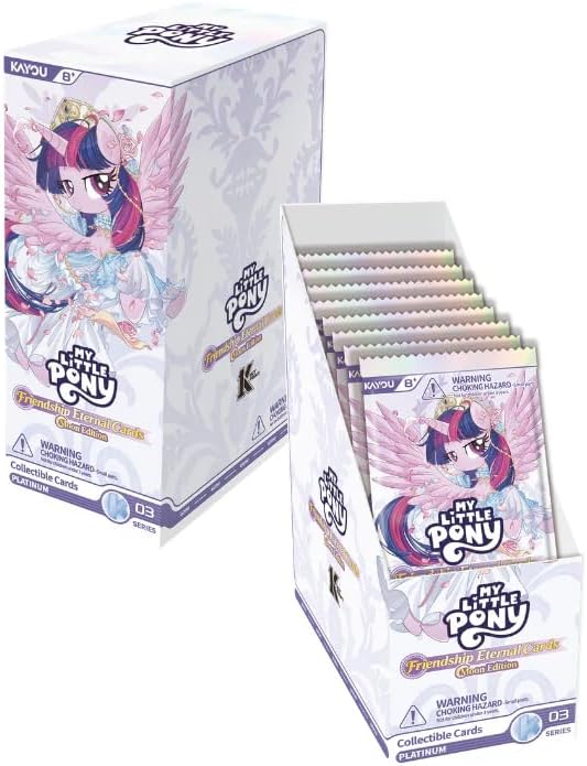 KAYOU My Little Pony Friendship Eternal Cards – Moon Edition Series 3 Booster Box (New & Sealed)