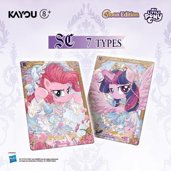 KAYOU My Little Pony Friendship Eternal Cards – Moon Edition Series 3 Booster Box (New & Sealed)