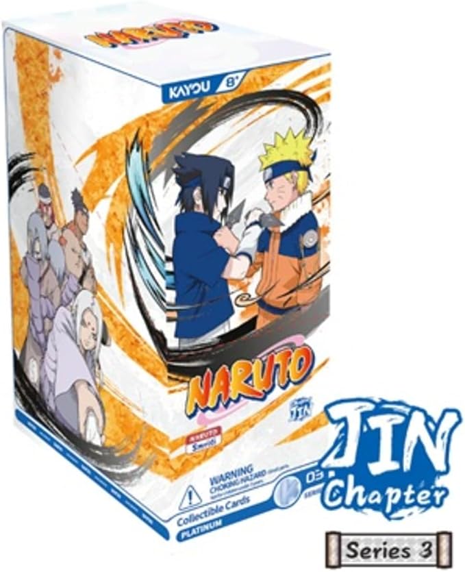 KAYOU Naruto Chapter Jin Trading Cards – Series 3 Booster Box (New & Sealed)
