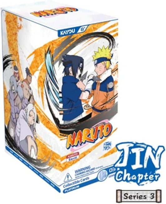 KAYOU Naruto Chapter Jin Trading Cards – Series 3 Booster Box (New & Sealed)